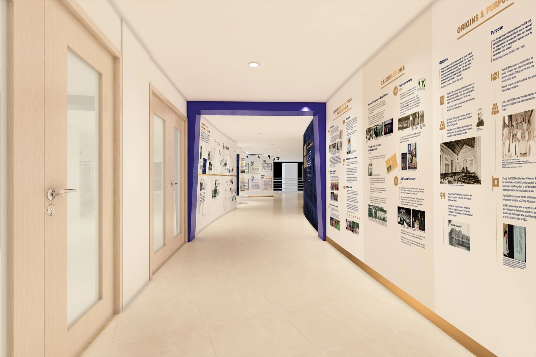 Anglo-Chinese School Heritage Gallery project